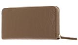 VALENTINO Lio Re Zip Around Wallet Beige VALENTINO Lio Re Zip Around Wallet Beige