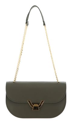 COCCINELLE Dew Handbag Grained Leather Laurel Green