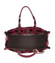 COCCINELLE Never Without Bag Preppy Grained Leather Shopper M Multi Rosewood COCCINELLE Never Without Bag Preppy Grained Leather Shopper M Multi Rosewood