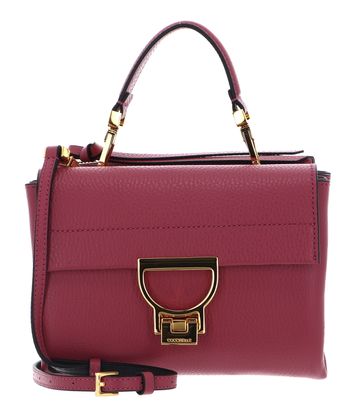 COCCINELLE Arlettis Handbag Grainy Leather Rosewood