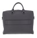 COCCINELLE Man Soft Man Briefcase Grained Leather Grafite