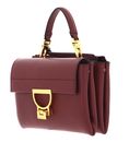 COCCINELLE Arlettis Handbag Grainy Leather Brandy