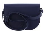 COCCINELLE Dew Crossbody Grained Leather Royal Blue