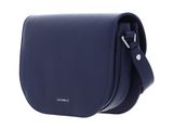 COCCINELLE Dew Crossbody Grained Leather Royal Blue