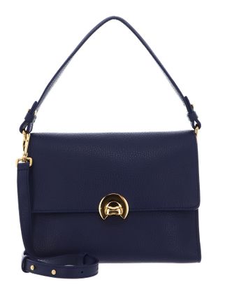 COCCINELLE Binxie Handbag Grained Leather S Royal Blue