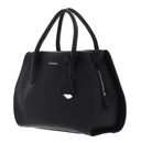 COCCINELLE Lord Handbag Grained Leather M Noir COCCINELLE Lord Handbag Grained Leather M Noir