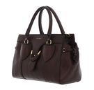 COCCINELLE York Vintage Leather Handbag Fondant Brown