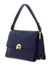 COCCINELLE Binxie Handbag Grained Leather Royal Blue