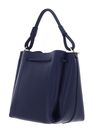 COCCINELLE Eclyps Handbag Grained Leather Royal Blue COCCINELLE Eclyps Handbag Grained Leather Royal Blue