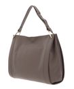 COCCINELLE Wallace Shoulderbag Double Grainy Leather Warm Taupe / Rosette