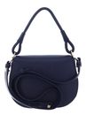 COCCINELLE Eclyps Mini Bag Grained Leather S Royal Blue COCCINELLE Eclyps Mini Bag Grained Leather S Royal Blue