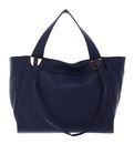 COCCINELLE Oliver Handbag Grained Leather Royal Blue COCCINELLE Oliver Handbag Grained Leather Royal Blue
