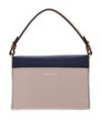 COCCINELLE Binxie Tricolor Handbag Grained Leather M Royal Blue / Rosette / Cuir