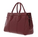 COCCINELLE York Handbag Grained Leather Brandy