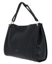 COCCINELLE Wallace Shoulderbag Double Grainy Leather Noir / Cuir