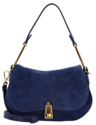 COCCINELLE Magie Suede Handbag Royal Blue