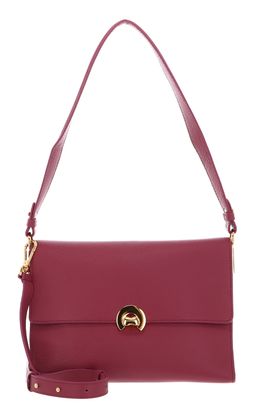 COCCINELLE Binxie Shoulderbag Grained Leather M Rosewood