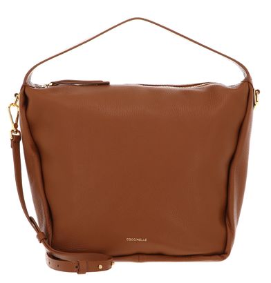 COCCINELLE Dorian Shoulder Bag Grained Leather Cuir