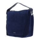 COCCINELLE Oliver Suede Handbag Suede Leather Royal Blue