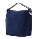 COCCINELLE Oliver Suede Handbag Suede Leather Royal Blue