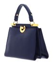 COCCINELLE Binxie Handbag Grained Leather S Royal Blue