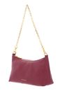 COCCINELLE Aura Mini Bag Grained Leather Rosewood