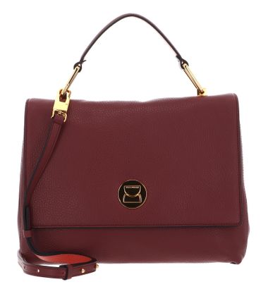 COCCINELLE Liya Handbag Brandy / Gren. Red