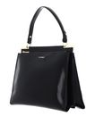 COCCINELLE Binxie Handbag Shiny Calf Leather Noir