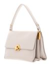 COCCINELLE Binxie Handbag Grained Leather Lambskin White
