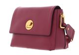 COCCINELLE Liya Signature Handbag Grained Leather Rosewood