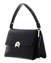 COCCINELLE Binxie Handbag Shiny Calf Leather Noir