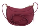 COCCINELLE Whisper Grained Leather Mini Bag Rosewood