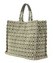 COCCINELLE Never Without Bag Winter Monogram Jacquard Shopper L Multi Laurel Green / Laurel COCCINELLE Never Without Bag Winter Monogram Jacquard Shopper L Multi Laurel Green / Laurel