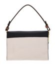 COCCINELLE Binxie Tricolor Handbag Grained Leather S Noir / Lambs / Cuir