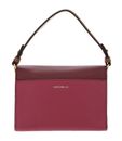 COCCINELLE Binxie Tricolor Handbag Grained Leather S Brandy / Rosewood / Cuir