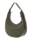 COCCINELLE Whisper Grained Leather Mini Bag Laurel Green COCCINELLE Whisper Grained Leather Mini Bag Laurel Green