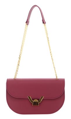 COCCINELLE Dew Handbag Grained Leather Rosewood