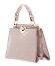 COCCINELLE Binxie Handbag Shiny Calf Leather Rosette