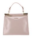 COCCINELLE Binxie Handbag Shiny Calf Leather Rosette