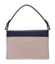 COCCINELLE Binxie Tricolor Handbag Grained Leather S Royal Blue / Rosette / Cuir