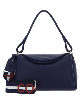 COCCINELLE Eclyps Handbag Grained Leather Royal Blue