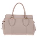 COCCINELLE York Handbag Grained Leather Rosette COCCINELLE York Handbag Grained Leather Rosette
