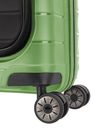 travelite Mooby 4W Trolley With Front Pocket S Green travelite Mooby 4W Trolley With Front Pocket S Green