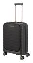 travelite Mooby 4W Trolley With Front Pocket S Black travelite Mooby 4W Trolley With Front Pocket S Black