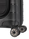travelite Mooby 4W Trolley With Front Pocket S Black travelite Mooby 4W Trolley With Front Pocket S Black