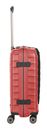 travelite Mooby 4W Trolley With Front Pocket S Red