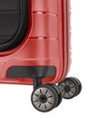 travelite Mooby 4W Trolley With Front Pocket S Red