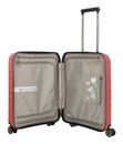 travelite Mooby 4W Trolley With Front Pocket S Red