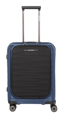 travelite Mooby 4W Trolley With Front Pocket S Marine