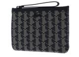LACOSTE Clutch S Mono Noir Beige LACOSTE Clutch S Mono Noir Beige
